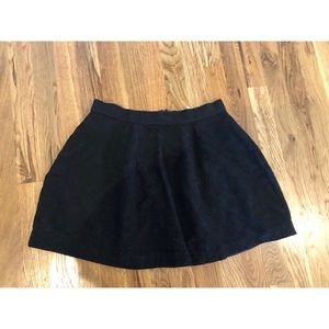 Urban Outfitters Black Peplum Skirt